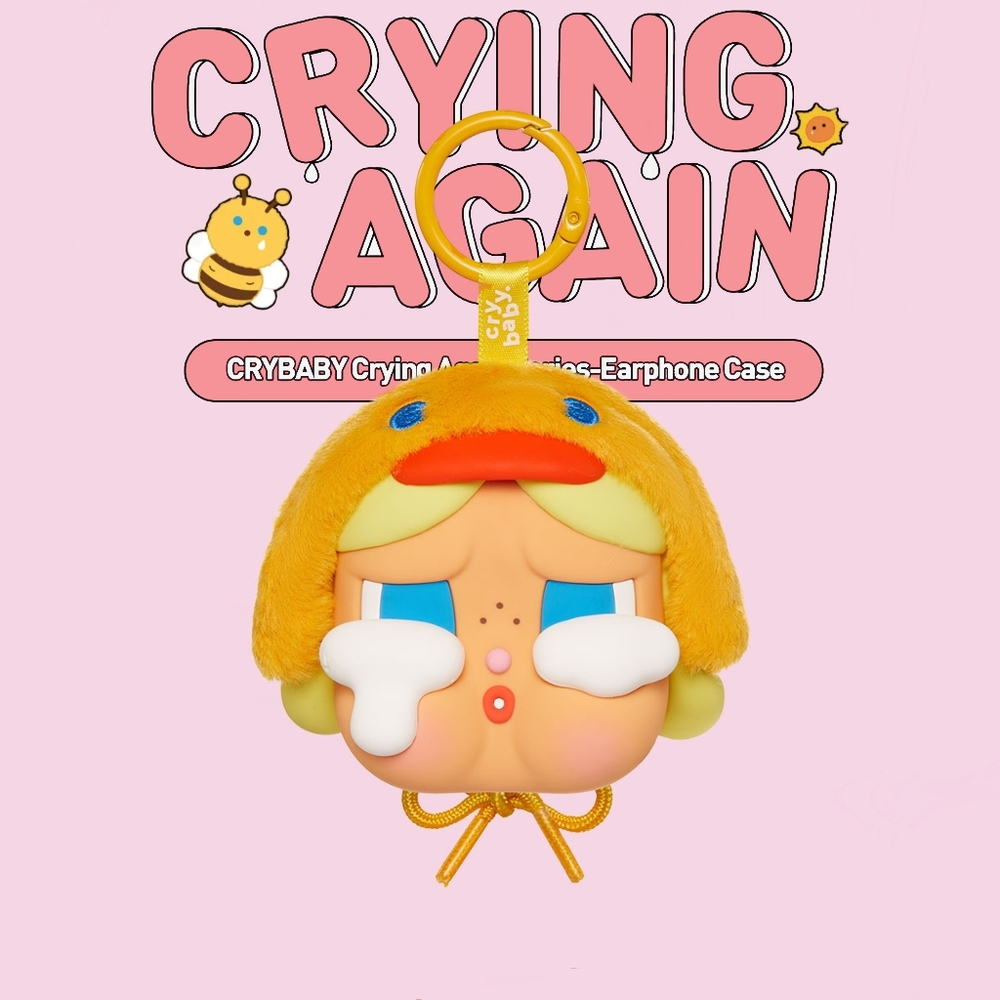 DUCK YOU CRYBABY Crying Again Series-Earphone Case